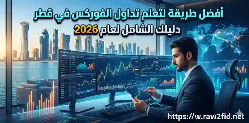 أفضل طريقة لتعلم تداول الفوركس في قطر: دليلك الشامل لعام 2026