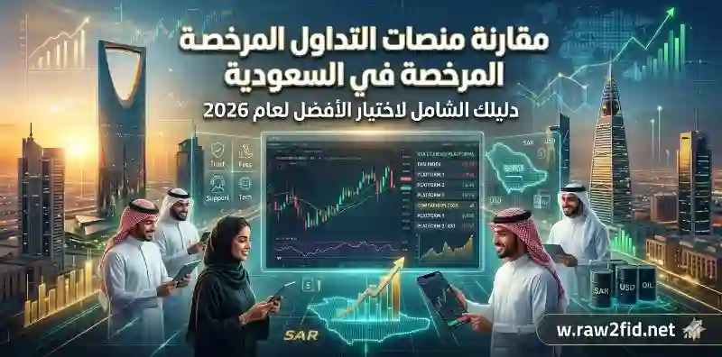 مقارنة بين منصات التداول المرخصة في السعودية: دليلك لاختيار الأفضل في 2026