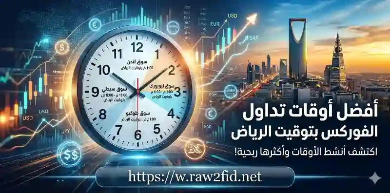 أفضل أوقات تداول الفوركس بتوقيت الرياض