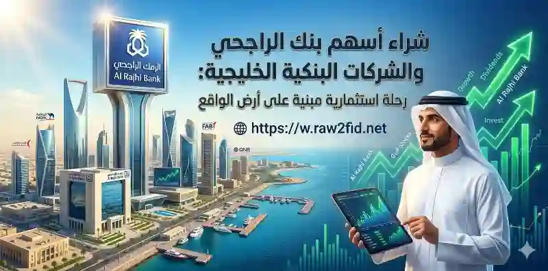 شراء أسهم بنك الراجحي والشركات البنكية الخليجية: رحلة استثمارية مبنية على أرض الواقع